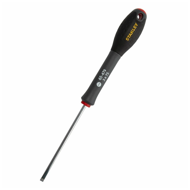Отвертка DeWALT FatMax, SL3х75мм, расширяющееся жало. (0-65-479) - изображение 1