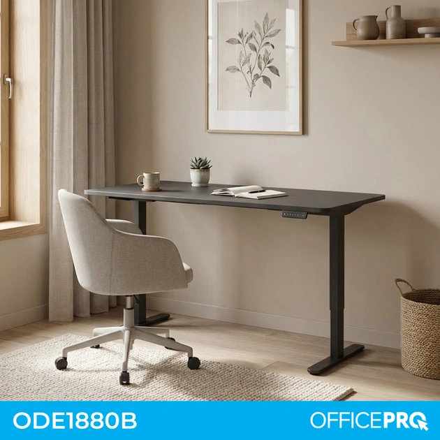 Комп'ютерний стіл OfficePro ODE1880B Black (ODE1880B) - picture 3