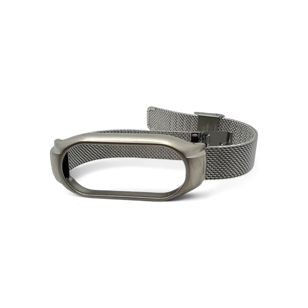 Ремінець до фітнес браслета BeCover Metal для Xiaomi Mi Smart Band 9 Silver (711979) - picture 5