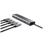 Концентратор Trust USB-C to 5xUSB-C aluminium 0.1m grey (25136_TRUST) - зменшене зображення 7