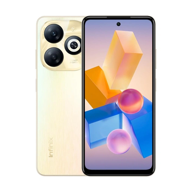 Мобільний телефон Infinix Smart 8 2/64Gb Shiny Gold (4894947026102) - зображення 1