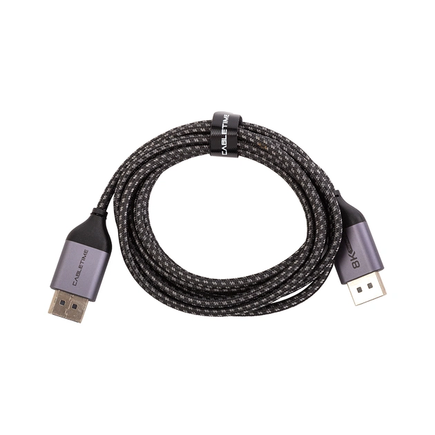 Кабель мультимедійний DisplayPort M to DisplayPort M 2.0m V1.4 Cabletime (CA914647) - зображення 1