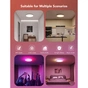 Светильник Govee 12" Smart Ceiling Light, RGBWW + RGBIC, WI-FI/Bluetooth, білий (H80A1C01) - уменьшенное изображение 3