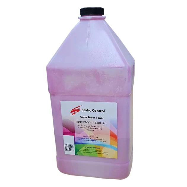 Тонер HP/Canon MPTCOL 1кг magenta Static Control (TRMPTCOL-1KG-M) - зображення 1