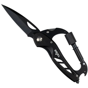 Ніж Tribe Carabiner Knife (T-MG-0014-black) зображення 1