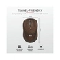 Чохол до ноутбука Trust 15.6" Yvo Mouse & Sleeve Brown-hearts + mouse (23446) - зменшене зображення 11