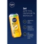 Гель для душу Nivea MEN Active Energy 24H Fresh Effect Shower Gel 250 мл (9005800341637) - зменшене зображення 3