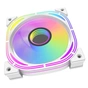 Кулер до корпусу DARKFLASH INF24 3IN1(PWM) WHITE - зменшене зображення 4