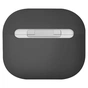 Чохол для навушників Uniq Lino AirPods 4 Silicone Ash Grey (8886463691373) - зменшене зображення 2