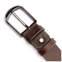 Ремінь Grande Pelle Брючний Коричневий (00245) - зменшене зображення 2