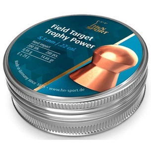 Пульки H&N FT Trophy Power 5,5 мм, 0.95 г, 200шт/уп (92665500003) зображення 1