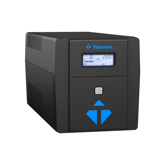 Пристрій безперебійного живлення Tescom LEO 1000AP 1000VA 600W (LEO1000) - зображення 1