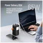 Батарея универсальная ColorWay 40 000 mAh NightWork PD/65W, QC/4.0, Black (CW-PB400LP06BK) - уменьшенное изображение 9