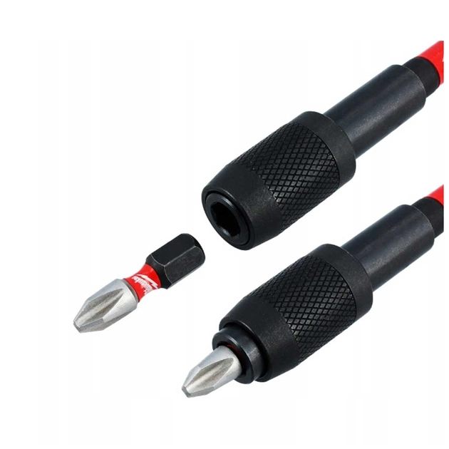 Тримач для біт Milwaukee магнітний ShW, з фіксатором, 73мм (4932459398) - picture 4