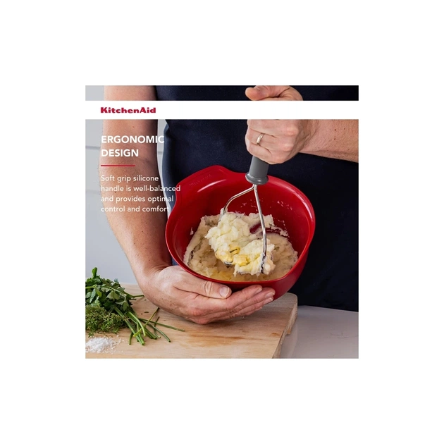 Картоплем'ялка KitchenAid Classic 25,5 см сірий (KHA008OHCHGG) - зображення 12