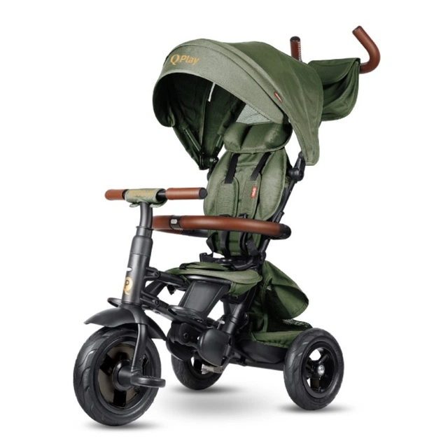 Дитячий велосипед QPlay Rito Deluxe Складаний Триколісний Green (S380-17RitoDeluxeGreen) - зображення 1