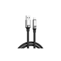 Дата кабель USB 2.0 AM to Micro 5P 1.0m 6A silicone black XO (NB251_M_Black) - зменшене зображення 1