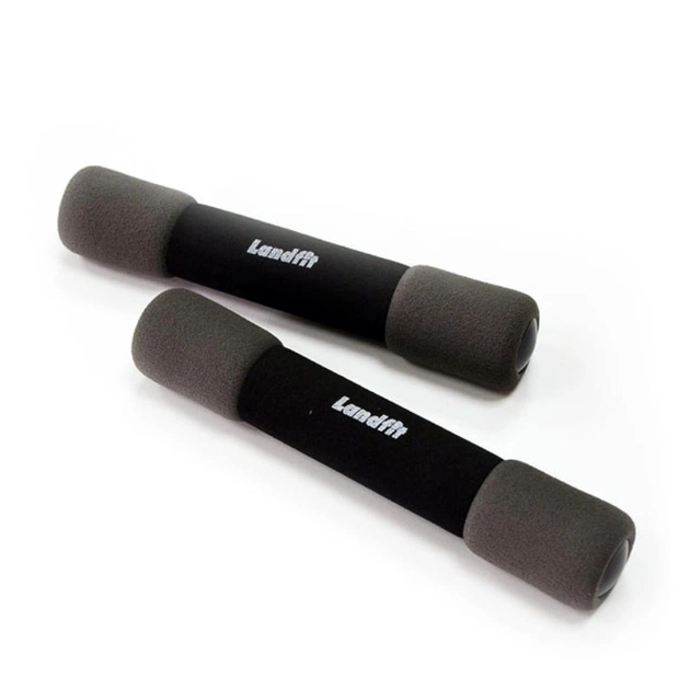 Гантельний набір Landfit 2х1.4 кг неопренові (3LB Pair Dumpbells) - зображення 1