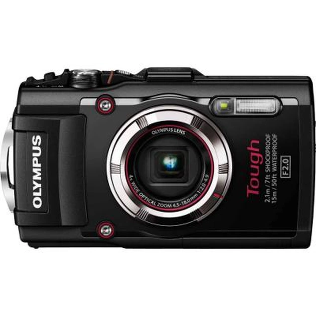 Цифровий фотоапарат Olympus TG-3 Black (V104140BE000) - изображение 1
