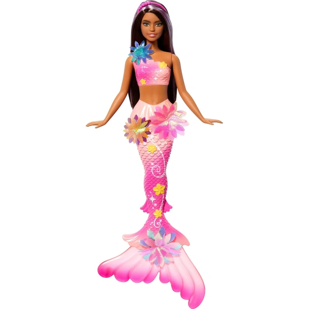 Лялька Barbie Fantastic fashion Квіткова магія Брюнетка (JDM73) - зображення 1