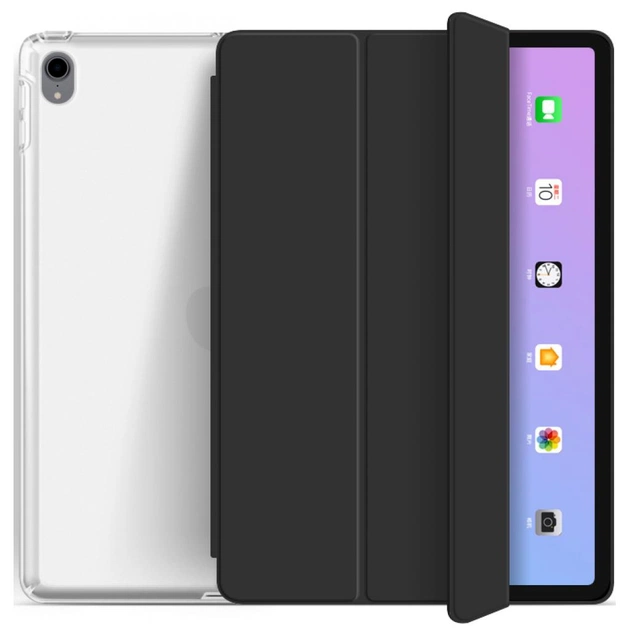 Чохол до планшета BeCover Tri Fold Soft TPU Apple iPad Air 10.9 2020/2021 Black (705502) - зображення 1
