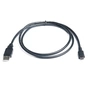 Дата кабель USB 2.0 AM to Micro 5P 2.0m Pro black REAL-EL (EL123500025) - уменьшенное изображение 1