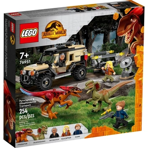 Конструктор LEGO Jurassic World Перевезення пірораптора та дилофозавра 254 деталі (76951) зображення 1
