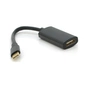 Переходник USB-C to HDMI F 0.15m black-gray Voltronic (YT-Type-C(M)/HDMI(F)-15cm) - уменьшенное изображение 1