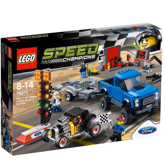 Конструктор LEGO Speed Champions Ford F- Raptor & Ford Model A Hot Rod (75875) - изображение 1
