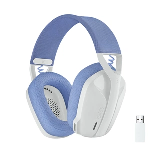 Навушники Logitech G435 Lightspeed Wireless Gaming Headset White (981-001074) зображення 1