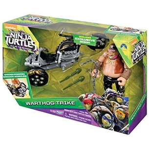 Бойовий транспорт TMNT Черепашки-Ниндзя Movie Ii Байк и Бибопа (89302) зображення 1