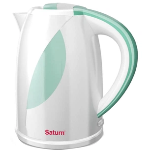 Електрочайник Saturn ST-EK8437 White/Lt. Green зображення 1