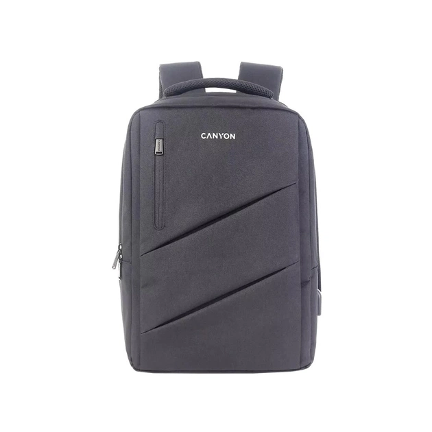 Рюкзак для ноутбука Canyon 15.6" BPE-5 Urban, USB, 12-18L, Grey (CNS-BPE5GY1) - зображення 1