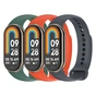 Ремінець до фітнес браслета Armorstandart комплект 3шт Xiaomi Smart Band 10/9/8 Basic (ARM75072) - зменшене зображення 1