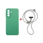 Чохол до мобільного телефона Dengos Case + Cross-body Strap Samsung Galaxy A17/A26 Mint+Grey (DG-KM-CCRB-24) - зменшене зображення 1