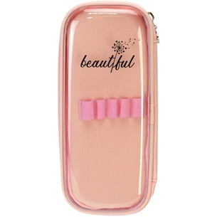 Пенал Cool For School 2 відділення Бежевий (CF87183) зображення 1