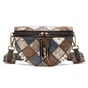 Сумка Vintage Жіноча поясна шкіряна Різнокольорова (20342) - зменшене зображення 1