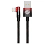 Кабель Baseus MVP 2 USB - Lightning (M/M), 2.4A, 1 м Black/Red (CAVP000020) - уменьшенное изображение 3