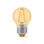 Лампочка Videx LED Filament G45FA 4W E27 2200K бронза (VL-G45FA-04272) - зменшене зображення 1