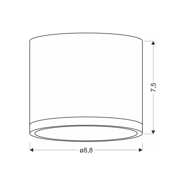 Світильник точковий Candellux 2275956 TUBA (2275956) - зображення 2