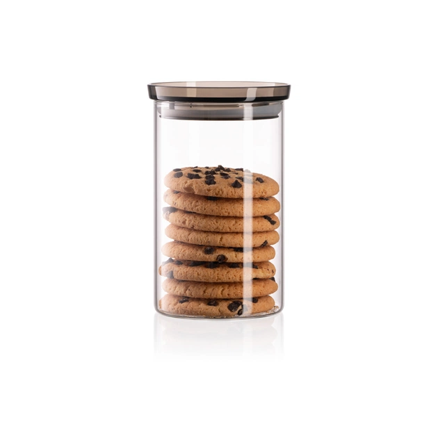 Ємність для сипучих продуктів Ardesto Fresh скло, пластик 900 мл (AR1309SF) - зображення 3