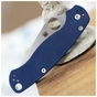 Ніж Spyderco Para Military 2 CPM SPY27 G-10 Blue (C81GPCBL2) - зменшене зображення 7
