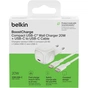 Зарядное устройство Belkin USB-C PD20W PPS PD3.1 + cable USB-C to USB-C 1.0m (WCA009KQ1MWH-B6) - уменьшенное изображение 3