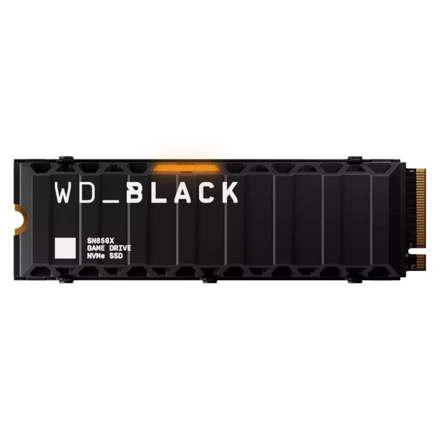 Накопичувач SSD M.2 2280 4TB SN850X with Heatsink WD (WDS400T2XHE-00BCA0) - зображення 1