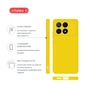 Чохол до мобільного телефона Intaleo Silicone Poco X6 Pro Yellow (1283126600487) - зменшене зображення 4