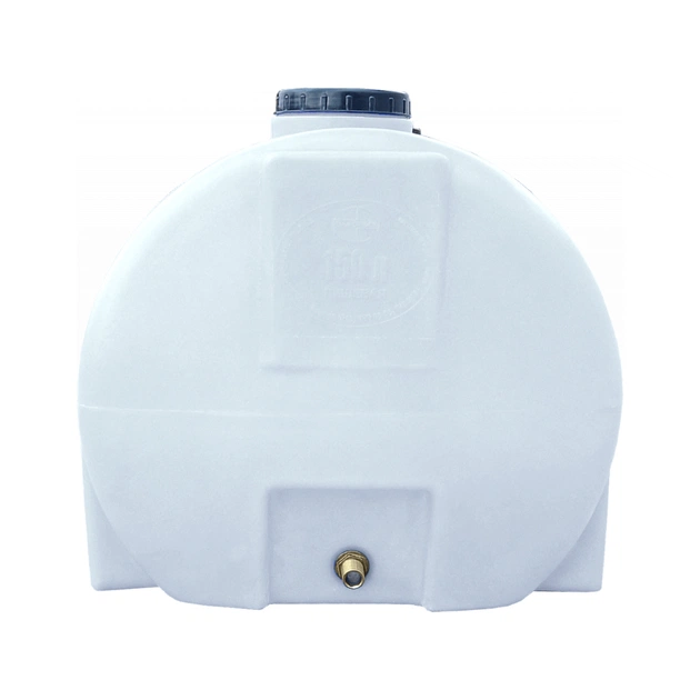 Ємність для води Пласт Бак горизонтальна харчова 150 л біла (2105) - picture 2