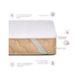 Наматрацник MirSon Стандарт Natural Line Wollen 959 180х200 см (2200000839640) - зменшене зображення 2
