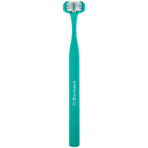 Зубна щітка Dr. Barman's Superbrush Compact Тристороння М'яка Бірюзова (7032572876328-turquoise) зображення 1