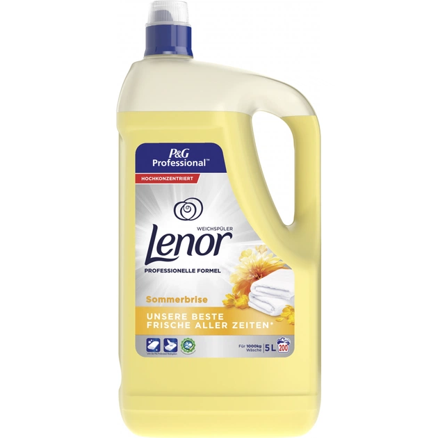 Кондиціонер для білизни Lenor Professional Літній бриз 5 л (8001841924533) - изображение 1