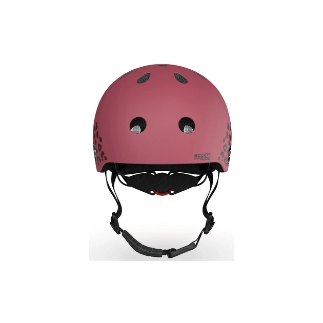 Шолом Scoot&Ride вишневий з ліхтариком 45-51см (SR-181206-WILDCAT) - picture 5